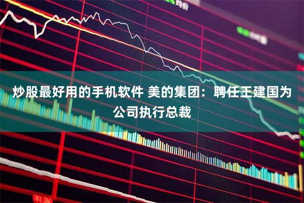 炒股最好用的手机软件 美的集团：聘任王建国为公司执行总裁