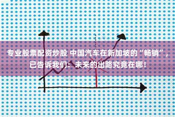 专业股票配资炒股 中国汽车在新加坡的“畅销”，已告诉我们：未来的出路究竟在哪！